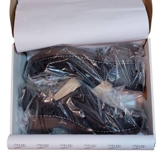 Dansko Black Women's Mules with Brown Sole - Picture 9 of 12